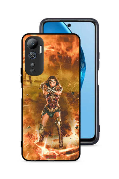 Tolwak غطاء حماية لجهاز Infinix Hot 20 4G بتصميم Wonder Women