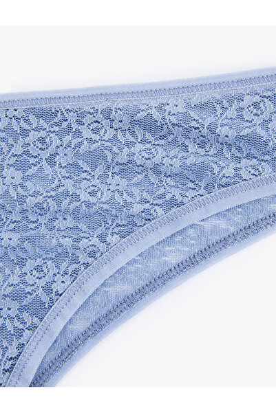 Koton Rahat Kalıp Dantelli Brazilian Külot
