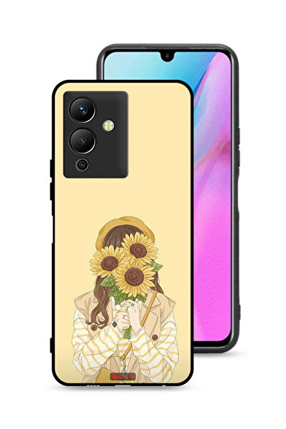 Tolwak غطاء حماية لهاتف Infinix Note 12 Pro 5G بنقشة عباد الشمس