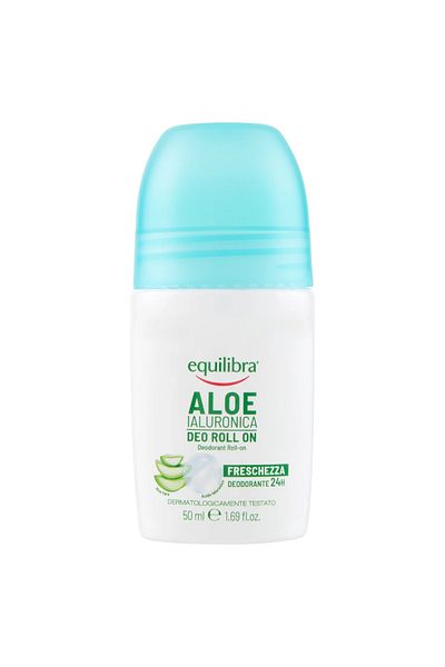 Equilibra Aloe Deo Roll-On, Roll-on deodorant, EQUILIBRA, 50 ml