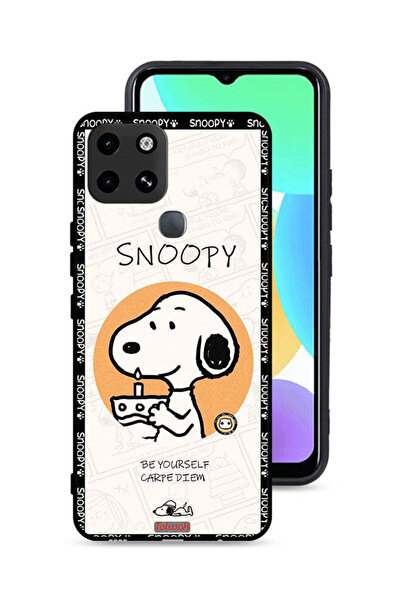 Tolwak غطاء حماية لهاتف Infinix Smart 6 بتصميم سنوبي "كن نفسك"