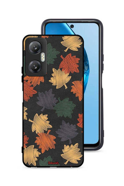 Tolwak غطاء حماية لهاتف Infinix Hot 20 5G برسومات أوراق الخريف