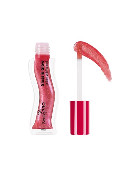 SensoPRO Milano Luciu de buze Gloss & Glow - Cherry Shine