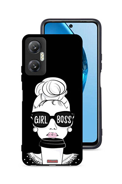 Tolwak غطاء حماية لهاتف Infinix Hot 20 5G بطبعة Girl Boss