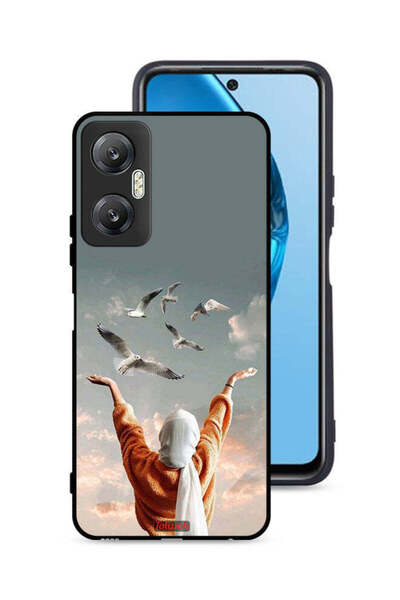 Tolwak غطاء حماية لهاتف Infinix Hot 20 5G بطبعة طيور تحلق