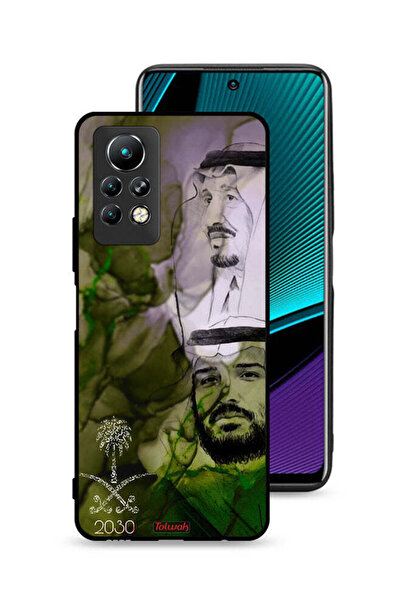 Tolwak غطاء حماية لهاتف إنفينيكس نوت 11 برو، ملصق فني للملك سلمان وولي العهد ...