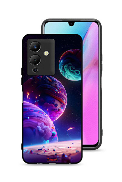 Tolwak غطاء حماية لجهاز Infinix Note 12 5G بنقشة كوكبية