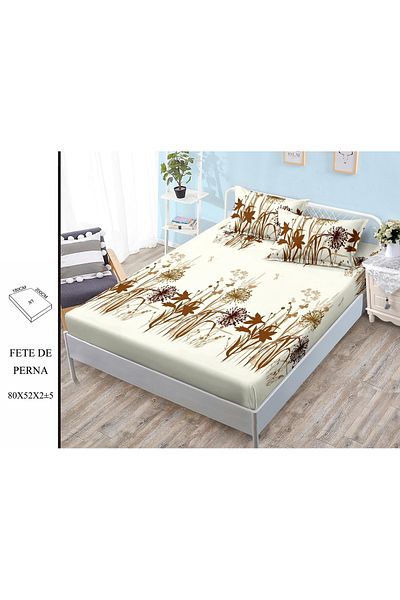 CHIRASO CHIRASO Set Bed Cover, Fine Cotton, 180x200 cm and 2 Pillowcases 80x52 cm