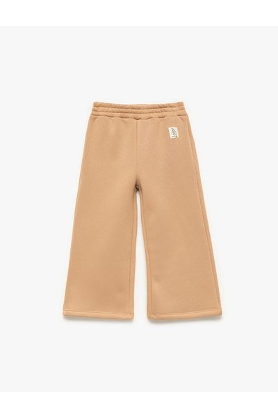 Koton Wide Leg Sweatpants with Elastic Waist
