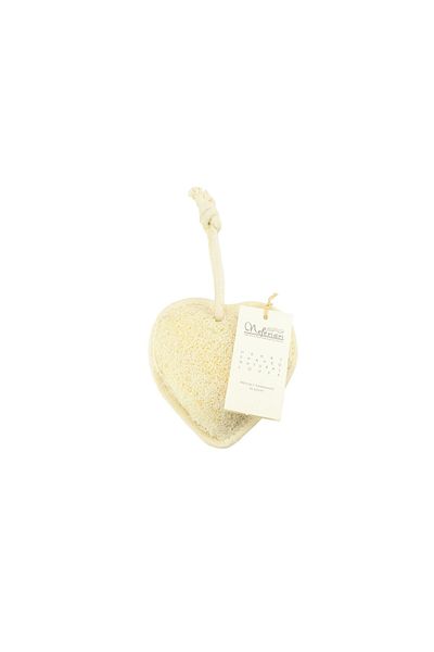 NEFERTARİ Small Heart-Shaped Loofa by Nefertari