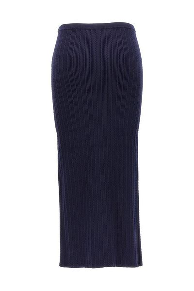 Alessandra Rich Fustă midi tricotată Alessandra Rich