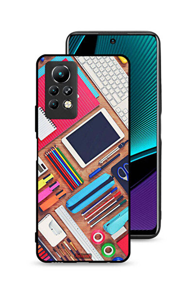 Tolwak غطاء حماية لهاتف Infinix Note 11 Pro بتصميم فتاة هوبي ديسك