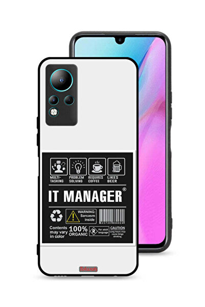 Tolwak غطاء حماية لجهاز Infinix Note 11 - ملصق مدير تكنولوجيا المعلومات