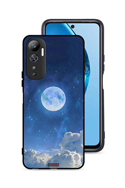 Tolwak غطاء حماية لهاتف Infinix Hot 20 4G بتصميم غيوم القمر