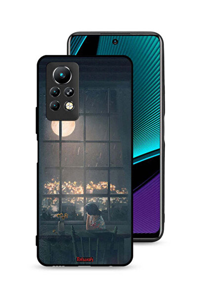 Tolwak غطاء حماية لهاتف Infinix Note 11 Pro برسومات القمر