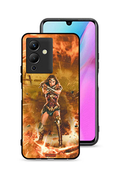 Tolwak غطاء حماية لهاتف Infinix Note 12 Pro 5G بتصميم Wonder Women