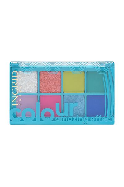 INGRID Ingrid Cosmetics Amazing Effect Eyeshadow Palette, 10 g