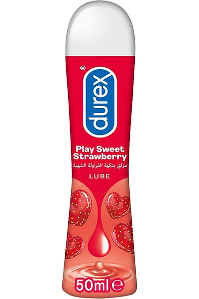 Durex Play Sweet Strawberry Lubricant Gel, 50ml