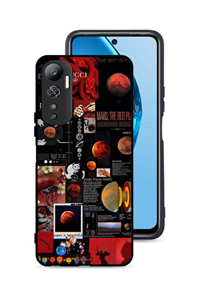 Tolwak غطاء حماية لهاتف Infinix Hot 20 4G برسومات Mars Art