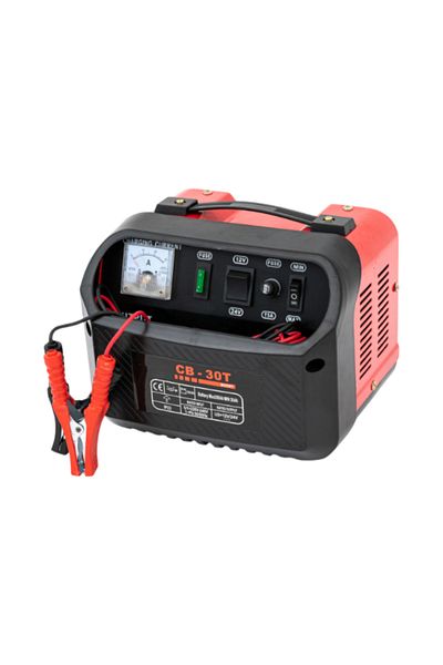 COBI SMART® Car rectifier package CB-10, 12-24V, 30-250Ah, includes 2.5 m x 10 mm jump leads