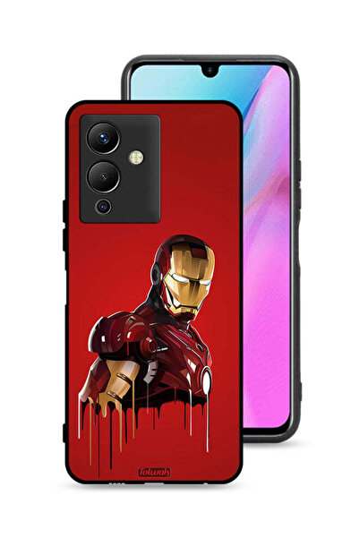 Tolwak غطاء حماية لهاتف Infinix Note 12 Pro 5G برسومات الرجل الحديدي