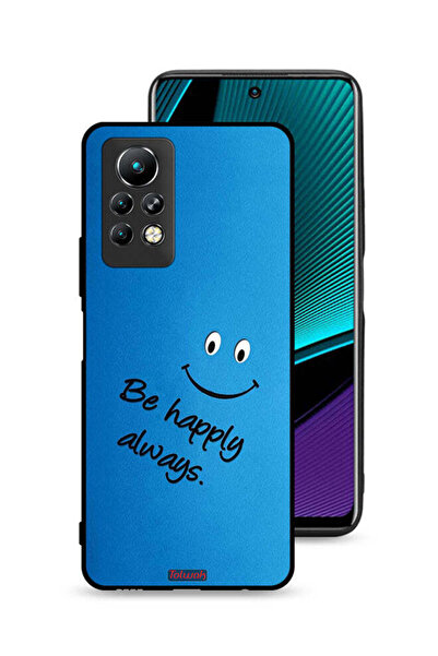 Tolwak غطاء حماية لهاتف Infinix Note 11 Pro كن سعيدًا دائمًا