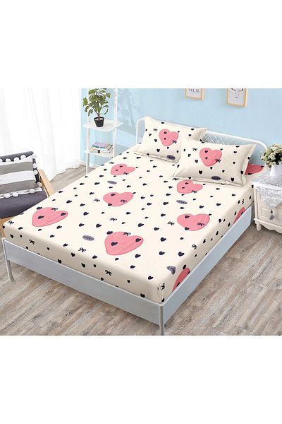 CHIRASO CHIRASO Set Bed Cover, Fine Cotton, 180x200 cm and 2 Pillowcases 80x52 cm