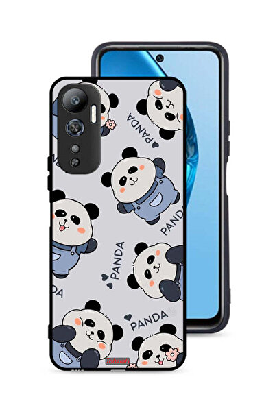 Tolwak غطاء حماية لهاتف Infinix Hot 20 4G بنقشة الباندا