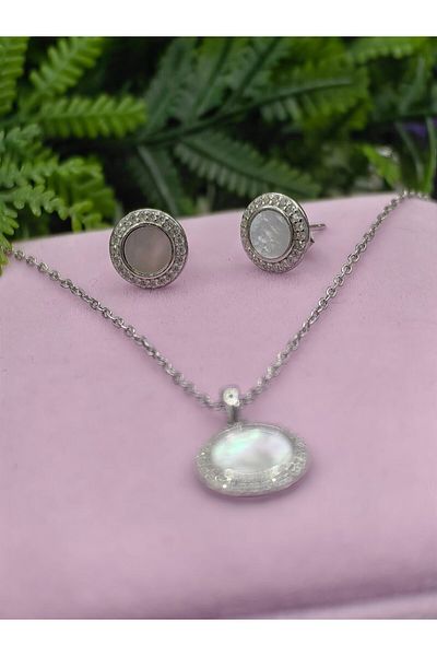 argint 925 Set opal CERC