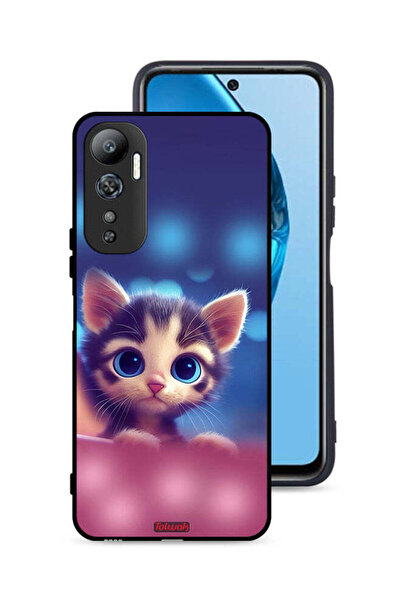 Tolwak غطاء حماية لهاتف Infinix Hot 20 4G بتصميم قطة صغيرة