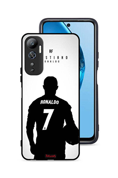 Tolwak غطاء حماية لهاتف Infinix Hot 20 4G بقناع كريستيانو رونالدو