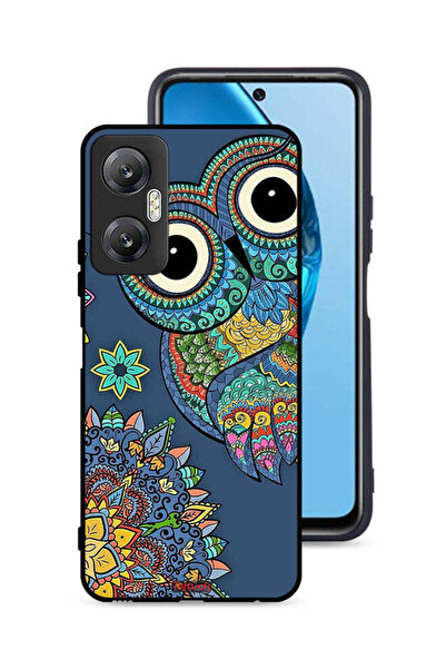 Tolwak غطاء حماية لهاتف Infinix Hot 20 5G بنقشة بومة زهرية