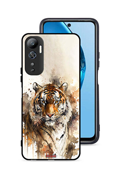 Tolwak غطاء حماية لهاتف Infinix Hot 20 4G بطبعة فن تجريدي من جلد الفهد