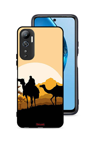Tolwak غطاء حماية لهاتف Infinix Hot 20 4G برسومات جمال في الصحراء