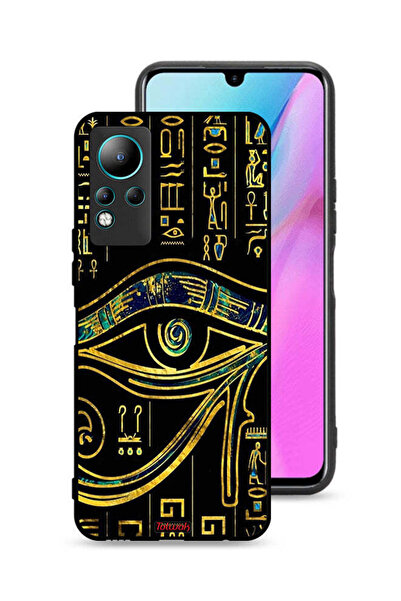 Tolwak غطاء حماية لهاتف Infinix Note 11 بتصميم عين فنية