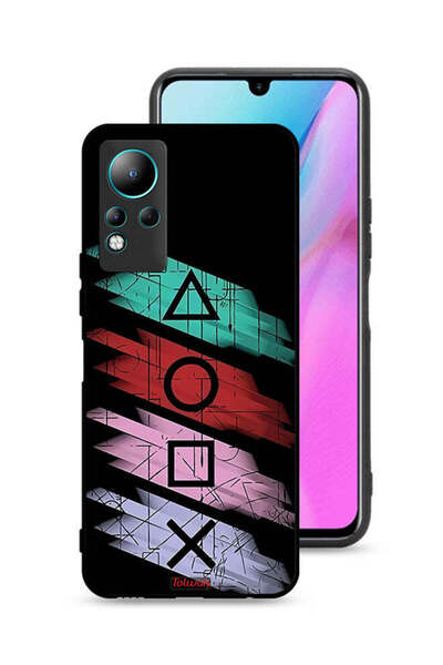 Tolwak غطاء حماية لهاتف Infinix Note 11 برسومات أيقونات لعبة الحبار