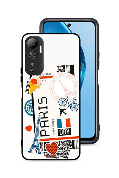 Tolwak غطاء حماية لهاتف Infinix Hot 20 4G، ملصق باريس