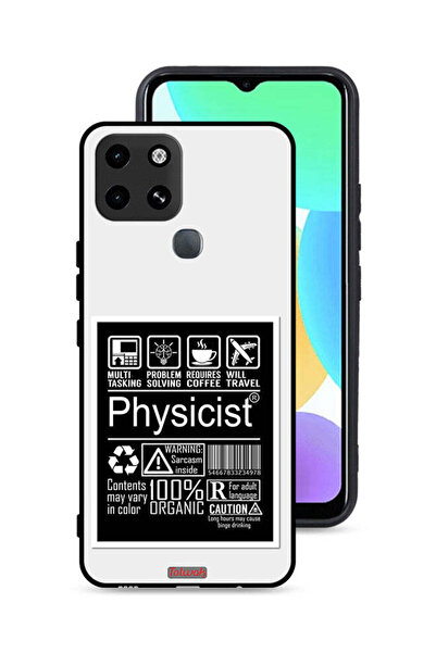 Tolwak غطاء حماية لهاتف Infinix Smart 6 بملصق فيزيائي