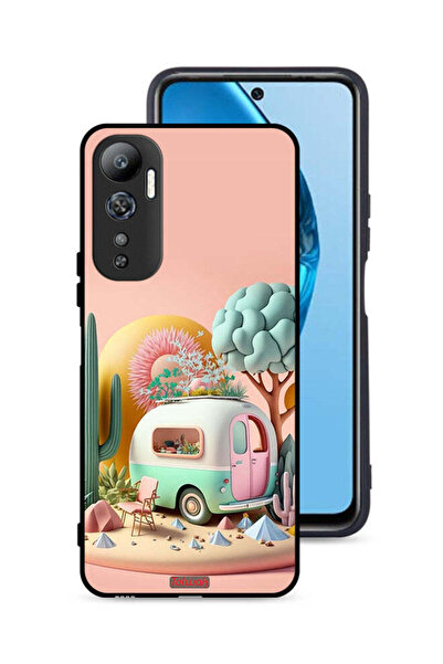 Tolwak غطاء حماية لهاتف Infinix Hot 20 4G برسومات سينيرسي آرت