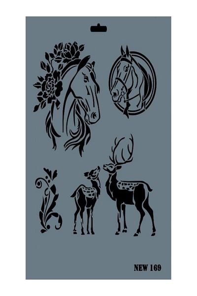 Rich Stencil New Series 169 25X35