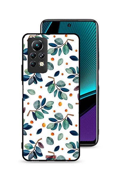 Tolwak غطاء حماية لهاتف Infinix Note 11 Pro بنقشة أوراق الشجر