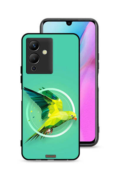 Tolwak غطاء حماية لهاتف Infinix Note 12 Pro 5G بتصميم فن تجريدي ببغاء