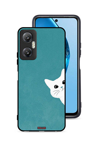 Tolwak غطاء حماية لهاتف Infinix Hot 20 5G بتصميم قطة