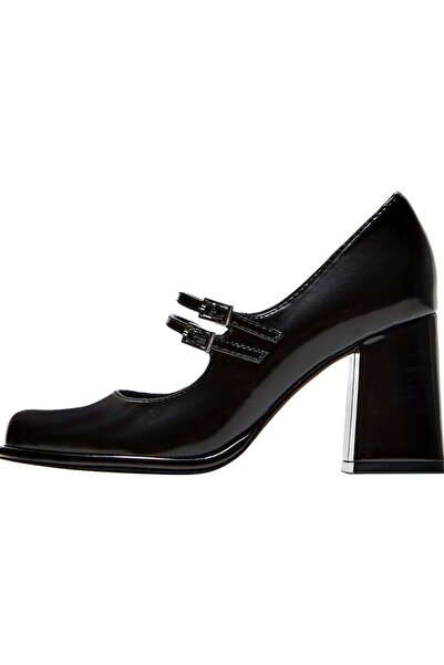 Bershka Block heel Mary Jane-style shoes