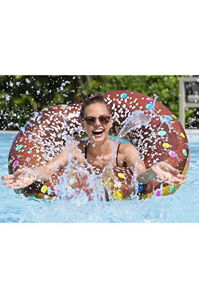 BESTWAY عوامة السباحة على شكل كعكة الدونات من بيست واي ‎29.6x25.2x2.6سم