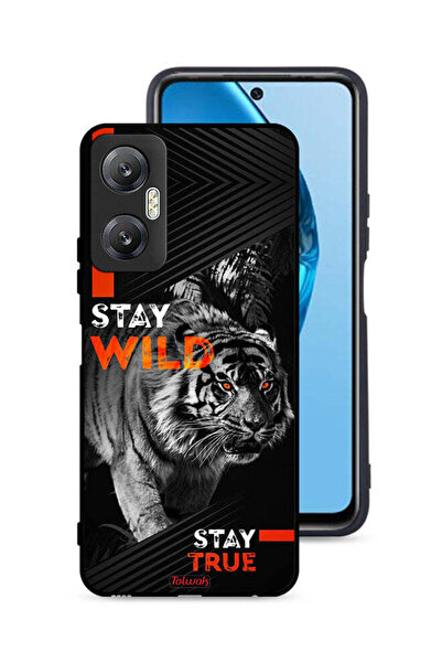 Tolwak غطاء حماية لهاتف Infinix Hot 20 5G - Stay Wild Stay True