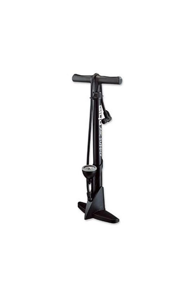 Giyo Gf -43P Long Foot Pump with Indicator Max.160Psi Black