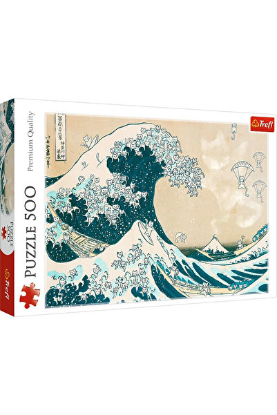 Trefl Puzzle PUZZLE TREFL 500 MARELE VAL AL ​​PISICII