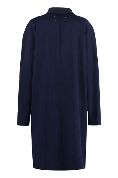 Maison Margiela Palton din lână cu un singur nasture Maison Margiela