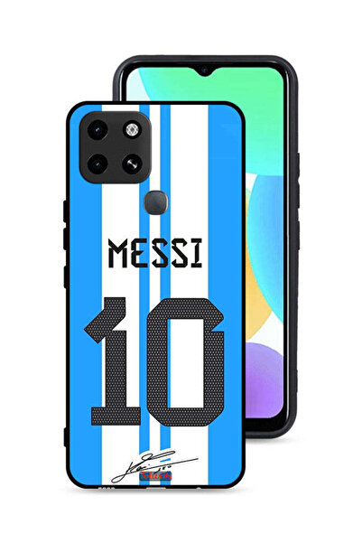 Tolwak Infinix Smart 6 Protective Case Cover Messi 10